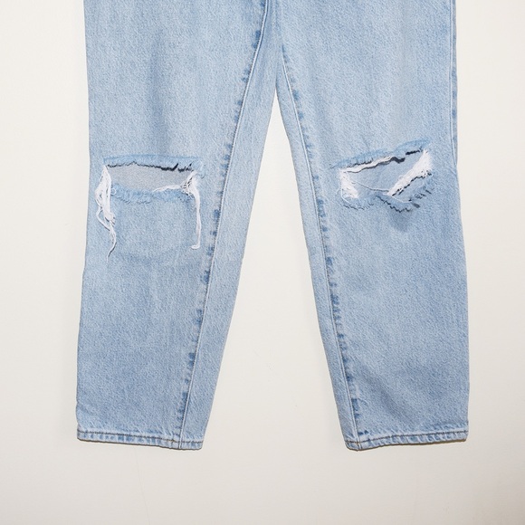 PacSun Ripped High Waisted Straight Leg Jeans - Picture 6 of 9